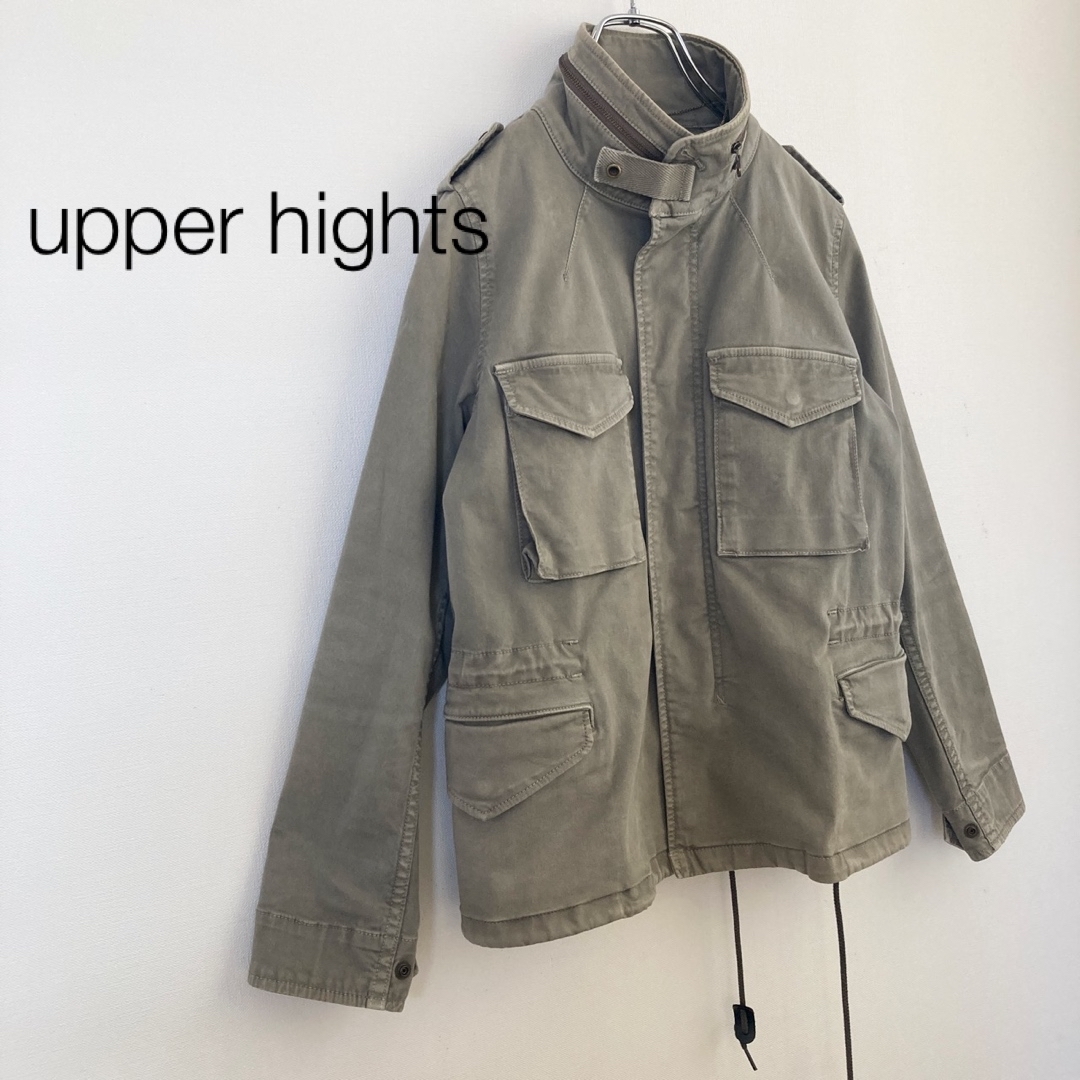 upper hights(アッパーハイツ)の★アッパーハイツ★ミリタリージャケット ブルゾン  レディースのジャケット/アウター(ミリタリージャケット)の商品写真