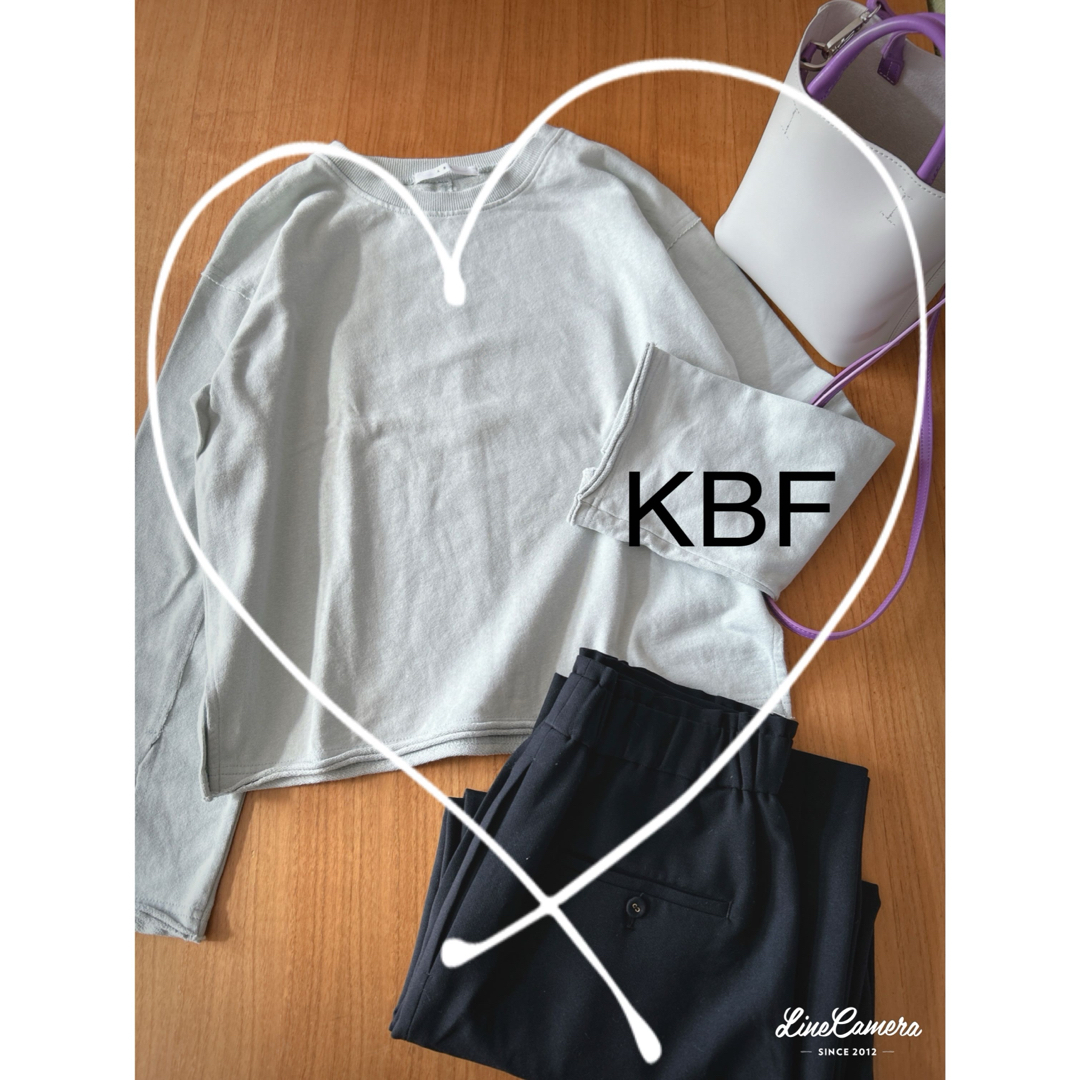 KBF - KBF ☆長袖トレーナー スウェット ライトブルー の通販 by yuu's ...