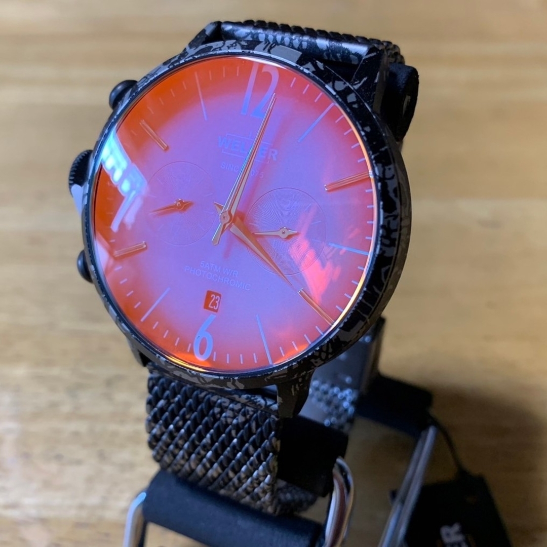 【新品】ウェルダームーディ メンズ 腕時計 WWRC465 マルチカラー