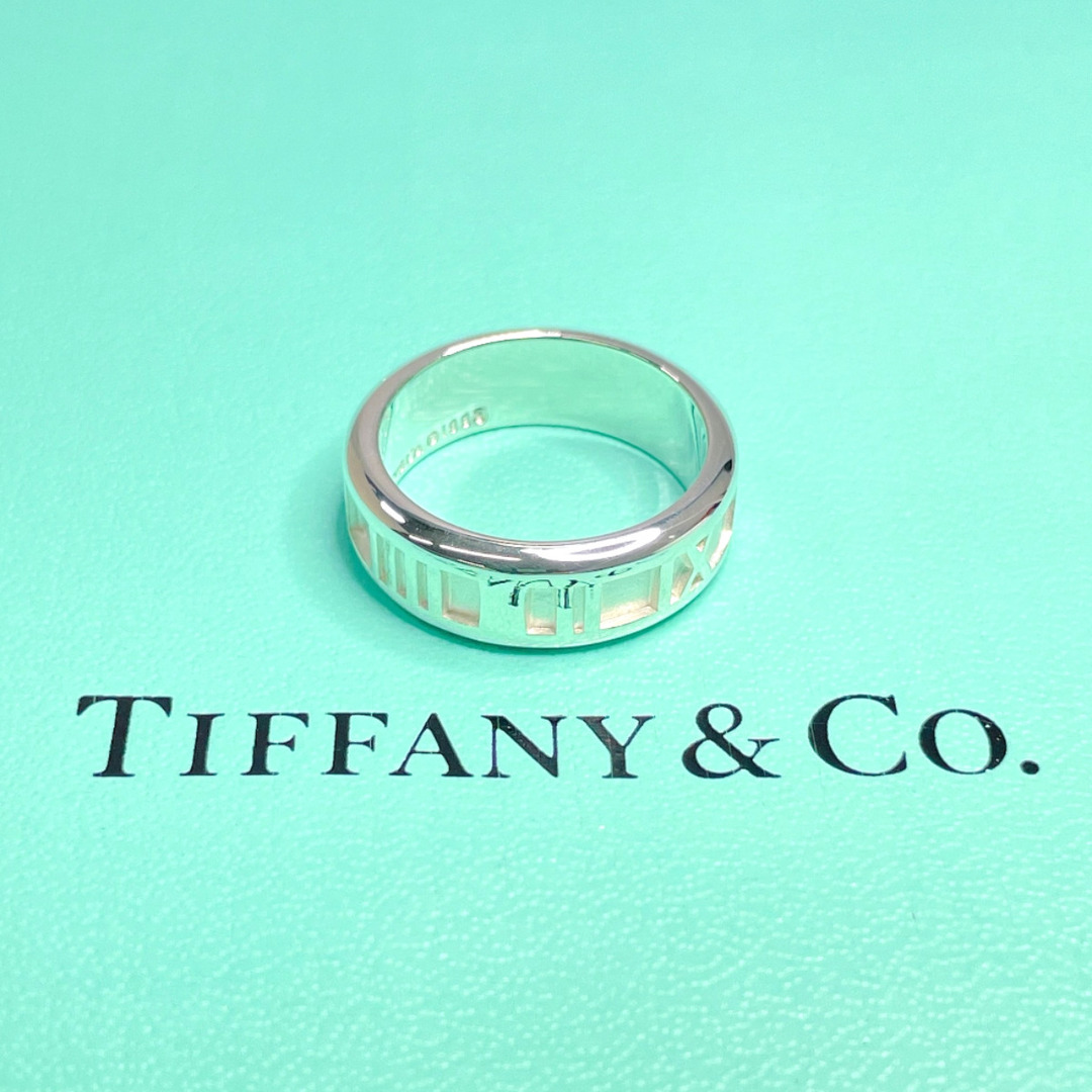 新品磨きTiffany \u0026 Co. アトラスリング　約14.5号　クリーニング済