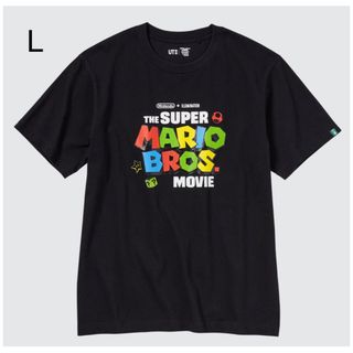 ユニクロ(UNIQLO)の新品　ユニクロ　マリオ　Tシャツ　メンズ　L(Tシャツ/カットソー(半袖/袖なし))