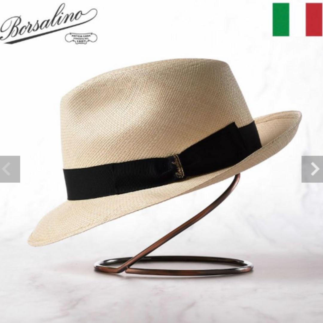 Borsalino　紳士 帽子　パナマ 140228　　MADE in ITAL