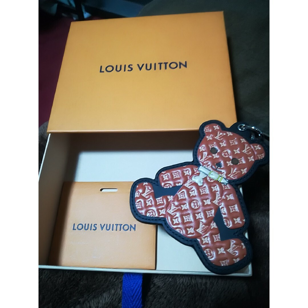 LOUIS VUITTON(ルイヴィトン)の★レア★　ルイヴィトン　テディベア　ポルトクレ　キーホルダー レディースのファッション小物(キーホルダー)の商品写真