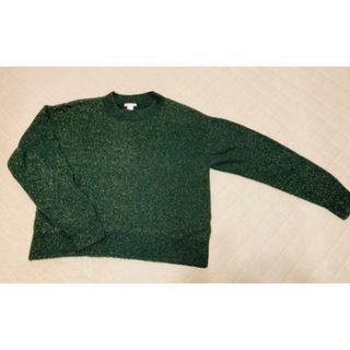 エイチアンドエム(H&M)のH&M ニットセーター　Mサイズ　ラメ(ニット/セーター)