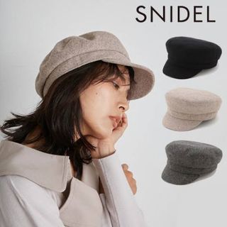 スナイデル(SNIDEL)のsnidel キャスケット(キャスケット)