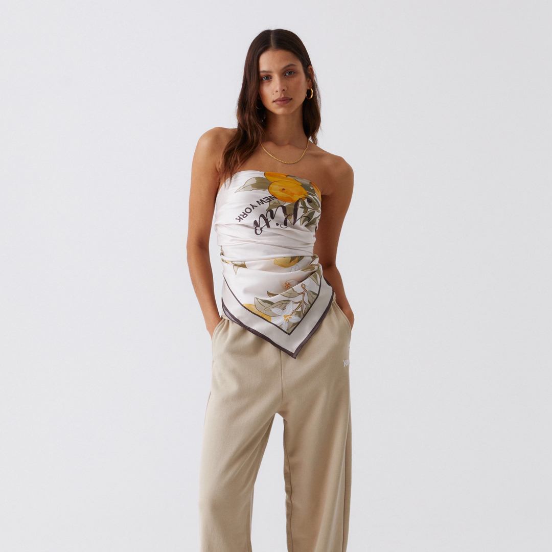 KITH - KITH キス Tavi Lemon scarf スカーフ レモンの通販 by U NEED
