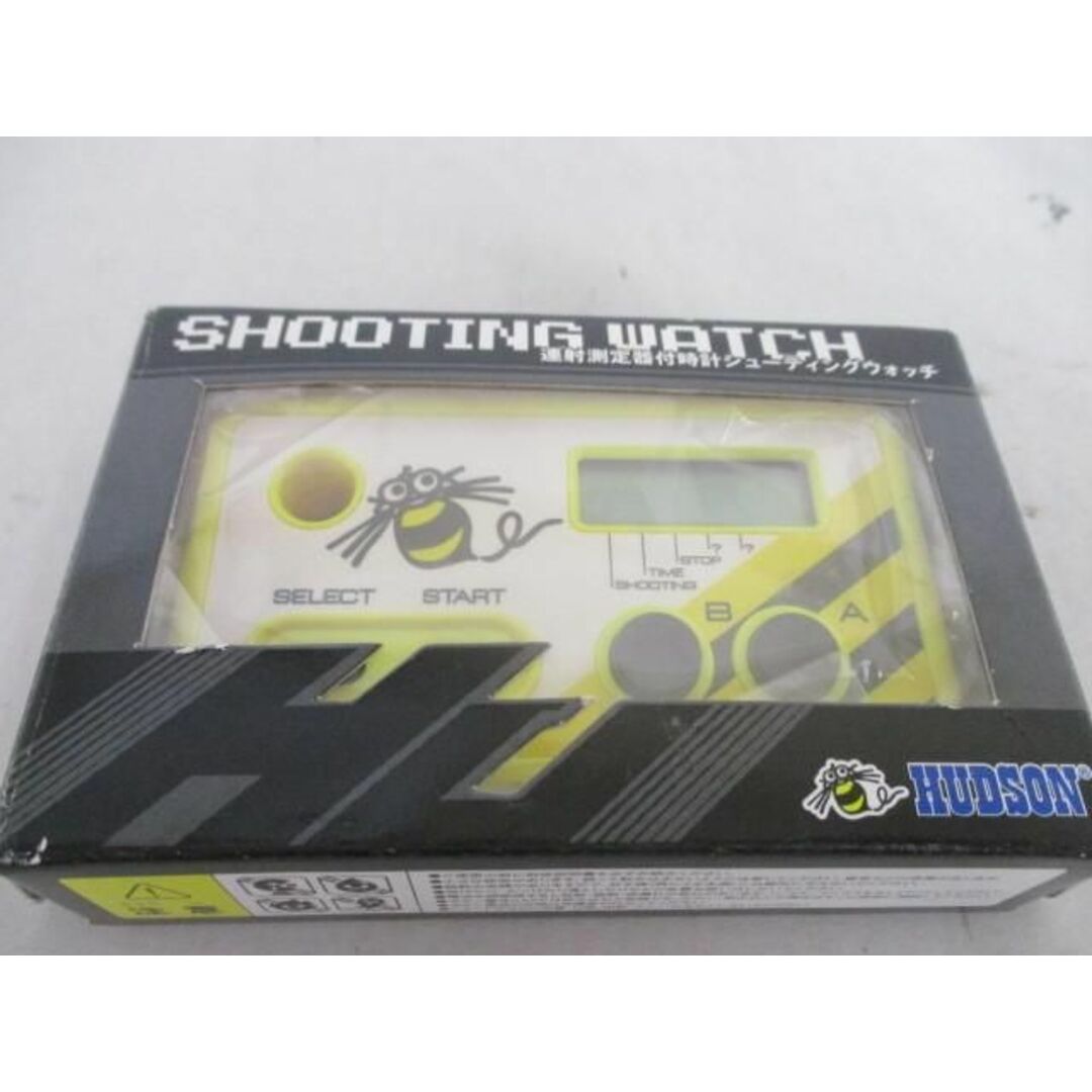 中古品 ハドソン 連射測定器付時計 シュウォッチ シューティング 中古品 ハドソン 連射測定器付時計 シュウォッチ シューティング