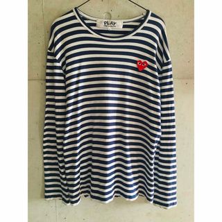 COMME des GARCONS コムデギャルソン Tシャツ サイズ:S 90s 初期 プレーン ワイドスリーブ カットソー 長袖 ロングスリーブ Tシャツ SHIRT シャツ アーカイブ ヘザーワインレッド トップス ロンT ヴィンテージ  【メンズ】