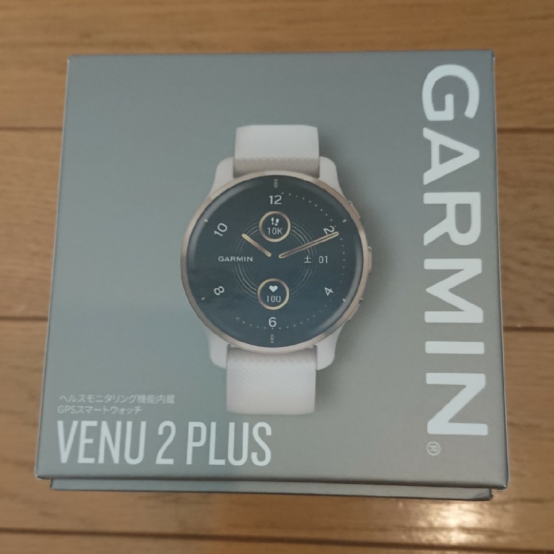 ガーミン Garmin Venu2 Plus ホワイト スマートウォッチ