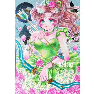 プリンセスまこちゃん/手描きイラスト/イラストオーダー(アート/写真)