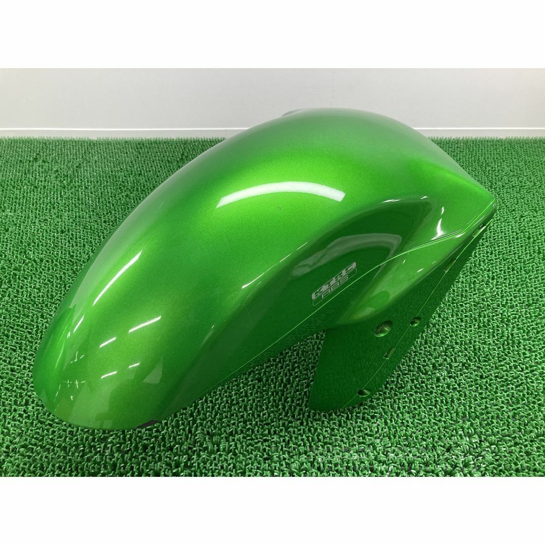 ZX-14R フロントフェンダー 緑M 35004-0131 カワサキ 純正  バイク 部品 ZX1400C 割れ欠け無し 品薄 希少品 車検 Genuine:22310361