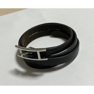 Hermes - エルメス HERMES ケリー ブレスレット ネイビー バングル