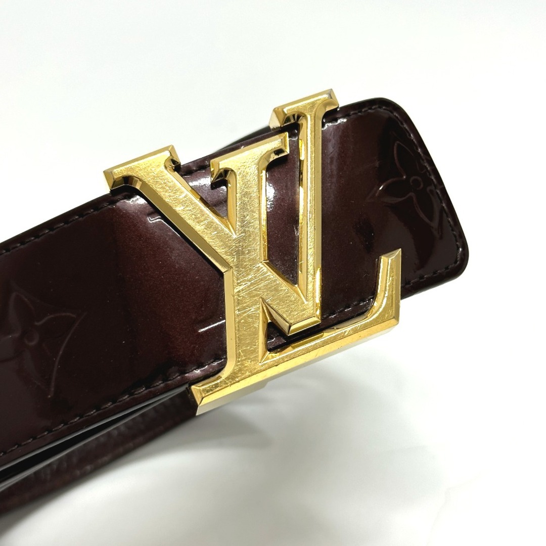 ルイヴィトン LOUIS VUITTON サンチュールLVファセット M9874W モノグラムミニヴェルニ ベルト モノグラムヴェルニ アマラント パープル 3