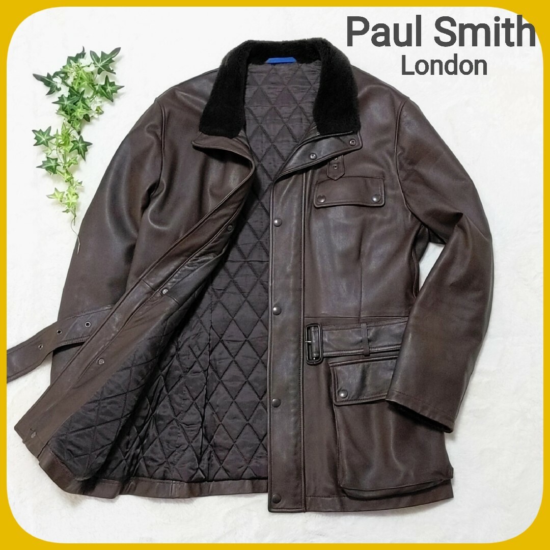 Paul Smith　ラムレザー　コート