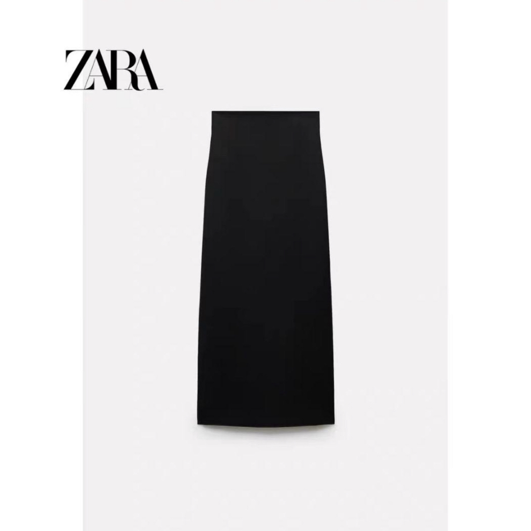 ZARA ZW COLLECTION フィット ミディスカート Mサイズ | フリマアプリ ラクマ