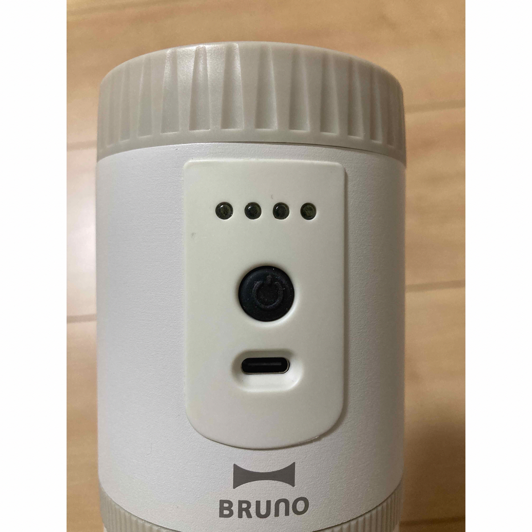 BRUNO 電動コーヒーミルメーカー ベージュ253 スマホ/家電/カメラの調理家電(コーヒーメーカー)の商品写真