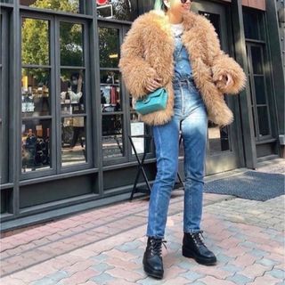 新品 samoyed サモエド ファーコートの通販 by haruranman's shop|ラクマ