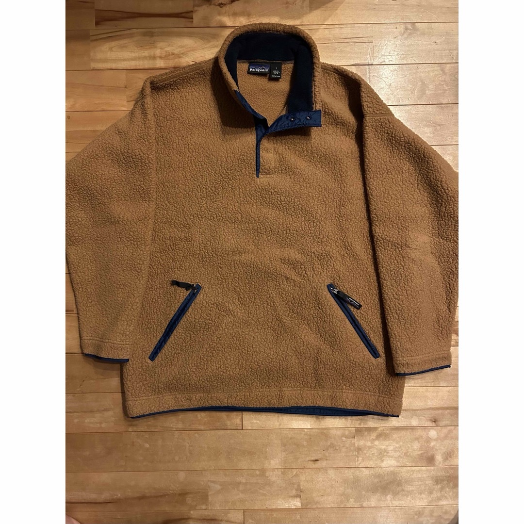 96年製 Patagonia シンチラ スナップT フリース ブラック 黒 ボア