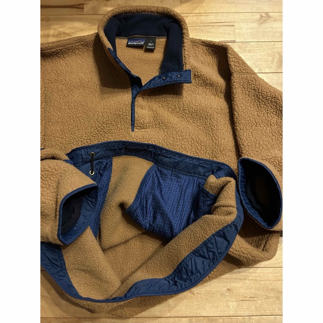 96年製 Patagonia シンチラ スナップT フリース ブラック 黒 ボア