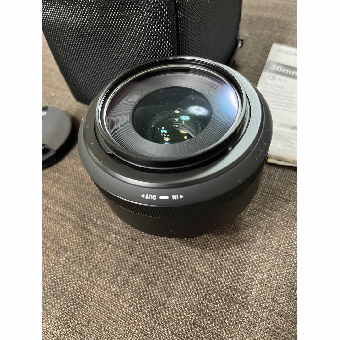 SIGMA 30mm F1.4 DC HSM Canon シグマ スマホ/家電/カメラのカメラ(レンズ(単焦点))の商品写真