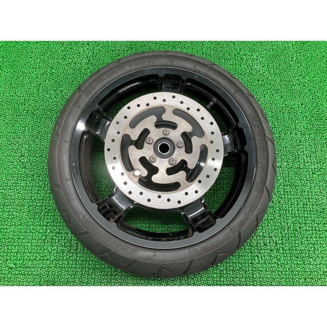 FLHX フロントホイール 黒 ハーレー 純正 バイク 部品 18x3.50 08-13