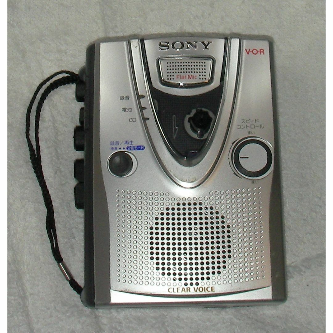 良品:Sony TCM-400 ソニー カセットテープレコーダー、おまけ付 | フリマアプリ ラクマ