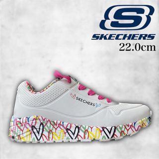 スケッチャーズ(SKECHERS)のスケッチャーズSKECHERSハートコラボ限定スニーカー22cm(スニーカー)