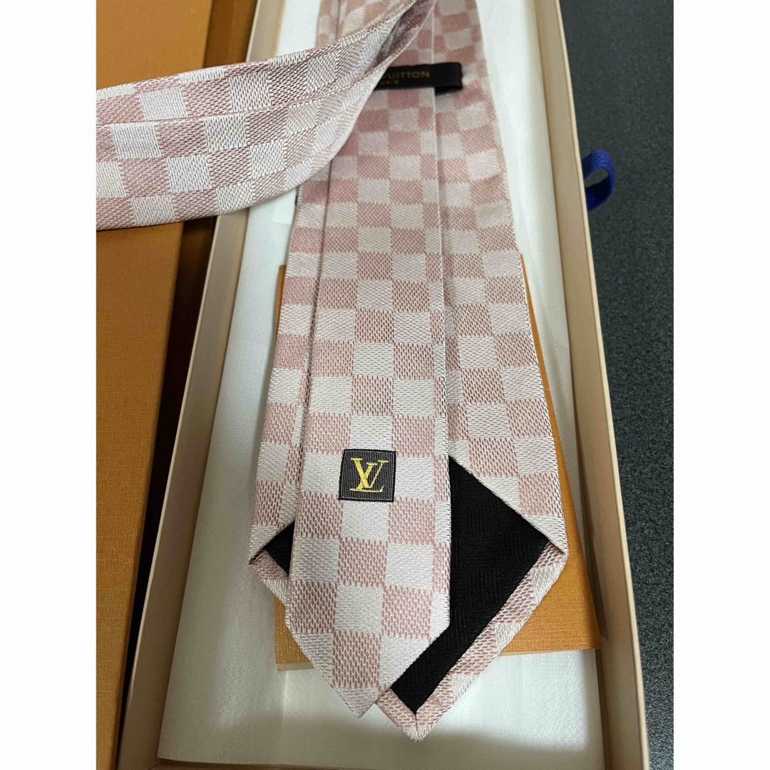 LOUIS VUITTON(ルイヴィトン)の極美品ルイヴィトンダミエ柄ネクタイ メンズのファッション小物(ネクタイ)の商品写真