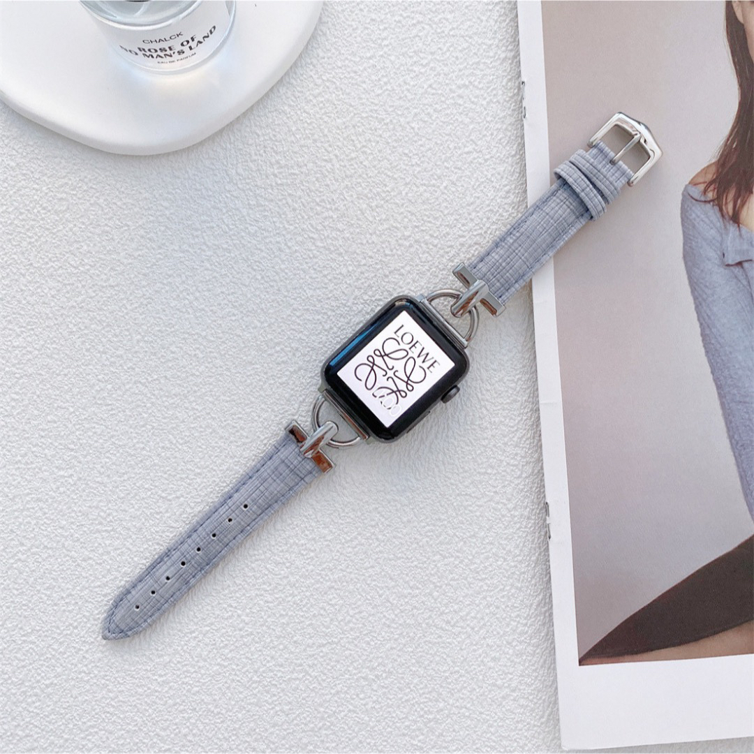 Apple Watch(アップルウォッチ)のApple Watch 38/40/41mm　ブルー レディースのファッション小物(腕時計)の商品写真