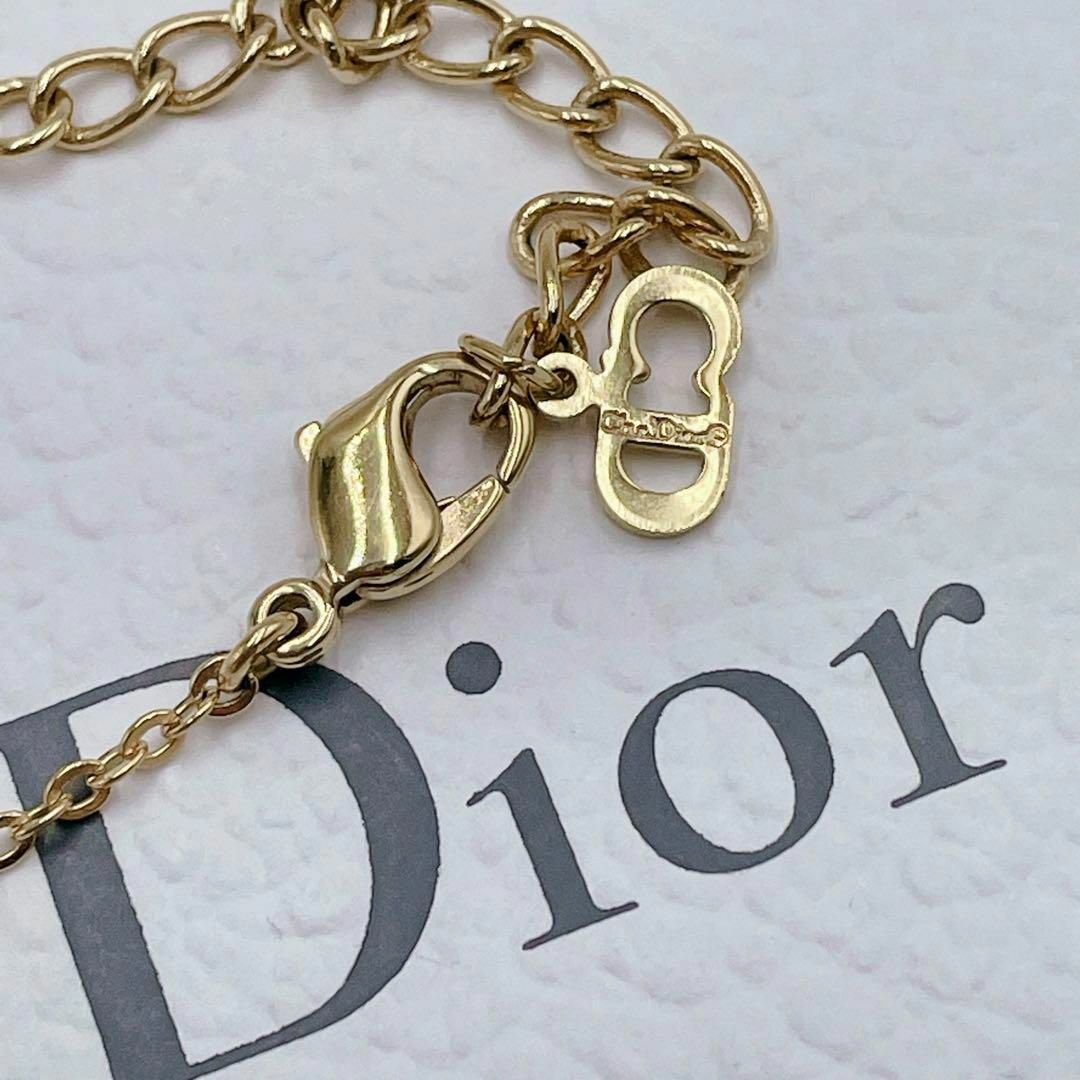 ✨極美品✨Dior ネックレス エンブレム ハート サークル 旧ロゴ ゴールド