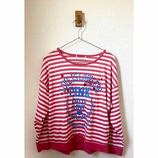 ピンクラテ(PINK-latte)のピンクラテ　トップス　ピンク(Tシャツ(長袖/七分))