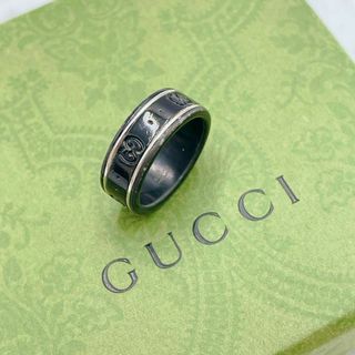 グッチ リング(指輪)（ブラック/黒色系）の通販 100点以上 | Gucciの