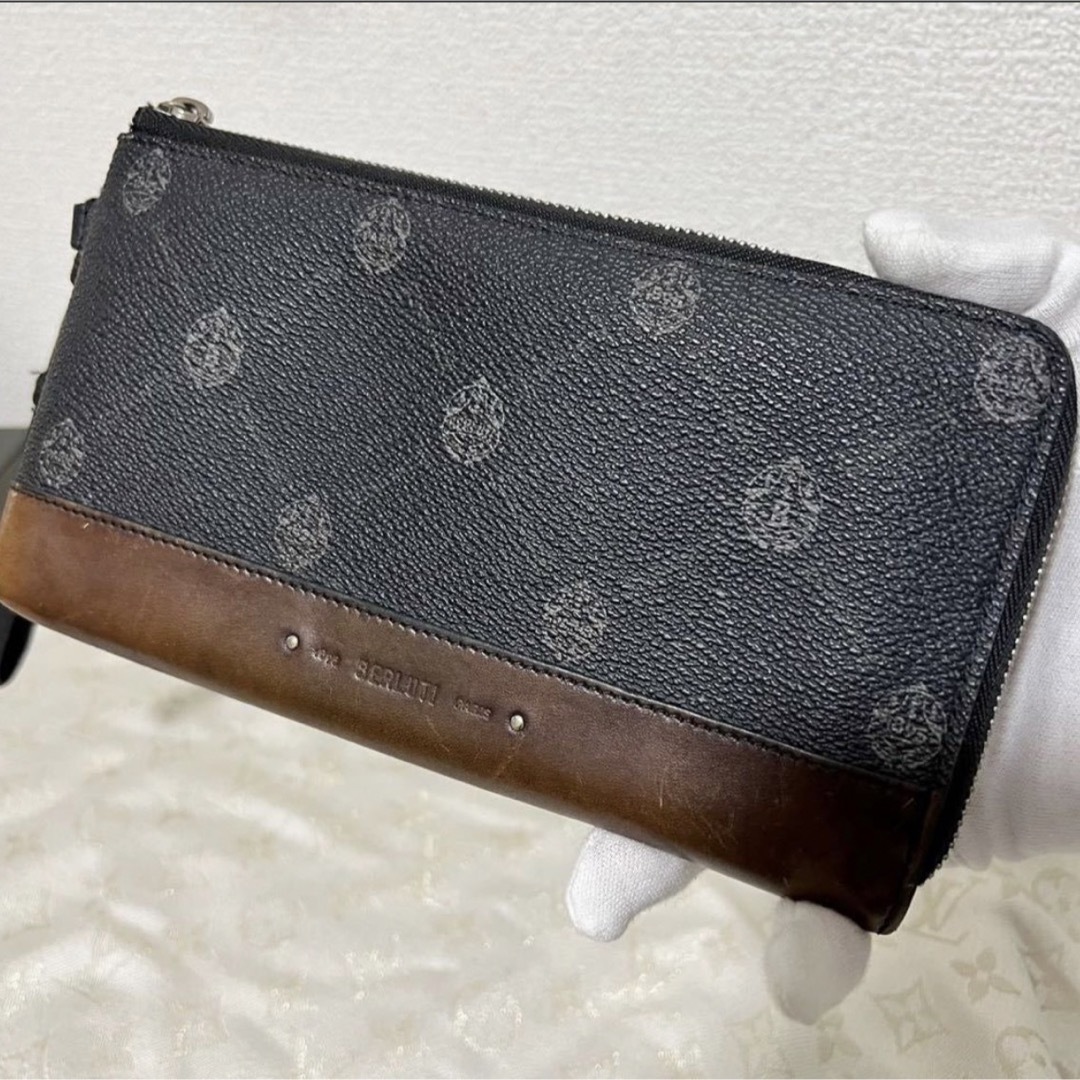 BERLUTI ベルルッティ ニノMM 長財布 ロングウォレット 総柄-