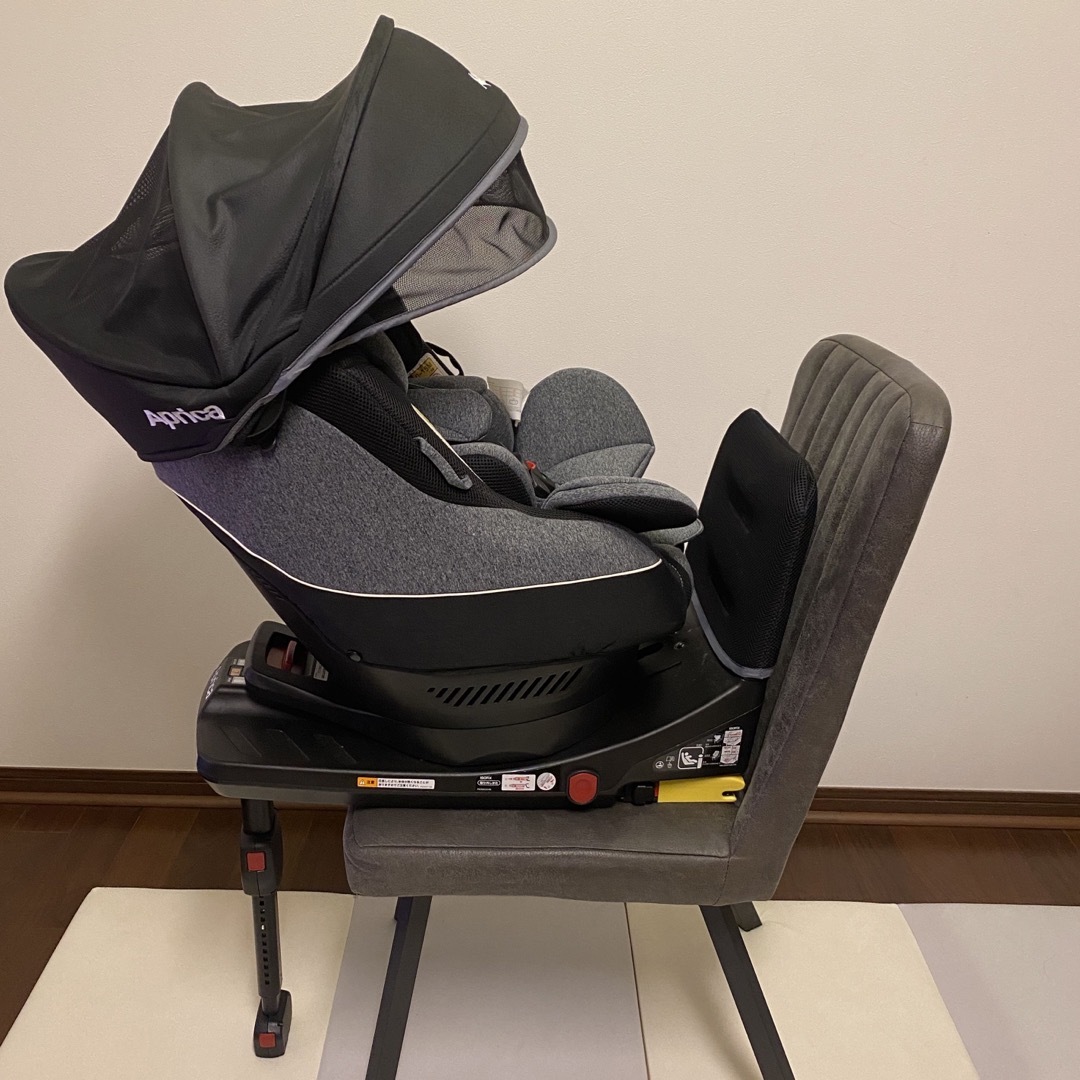 チャイルドシート アップリカ クルリラ プラス ISOFIX 回転-