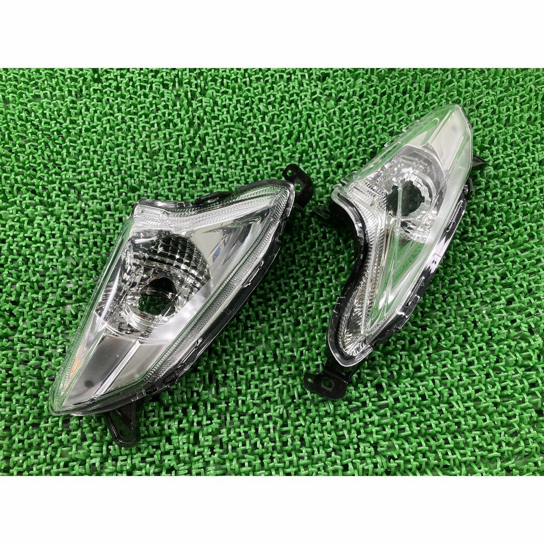 シグナスX125 フロントウインカー 左 0362 ヤマハ 純正 バイク 部品 SED8J 割れ欠けなし ノーマルウインカー 車検 Genuine:22101787