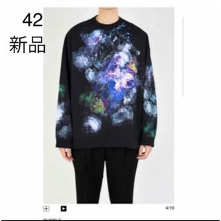 ラッドミュージシャン(LAD MUSICIAN)のCREW NECK PULLOVER 新品　20ss 42(スウェット)