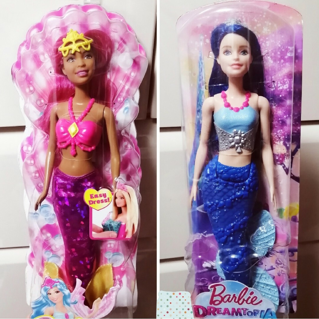 Barbie(バービー)の【コメント必須】Barbie マーメイド 人魚  ドール 人形 壁掛け可能 エンタメ/ホビーのおもちゃ/ぬいぐるみ(キャラクターグッズ)の商品写真