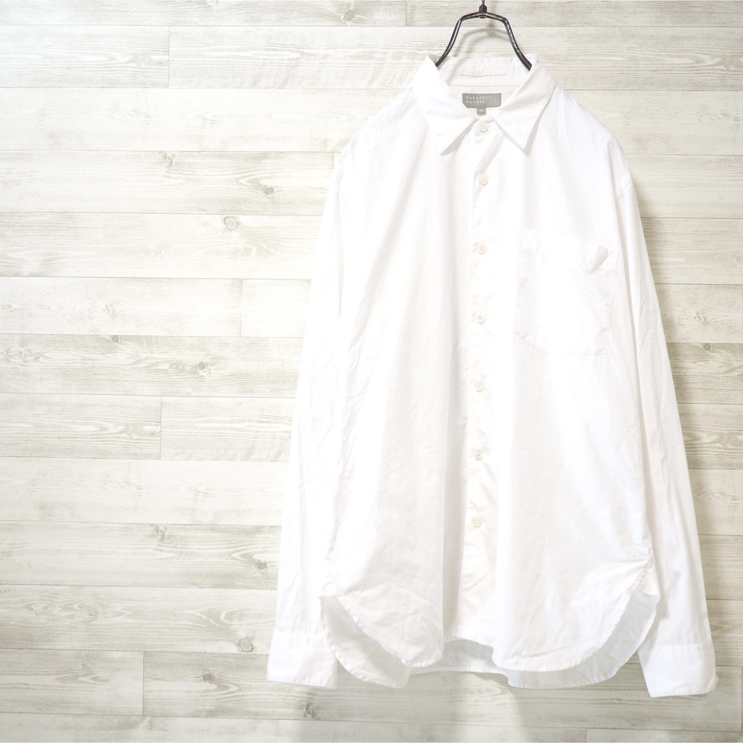 MARGARET HOWELL(マーガレットハウエル)のMARGARET HOWELL 19SS Favorite Shirt-Wh/M メンズのトップス(シャツ)の商品写真