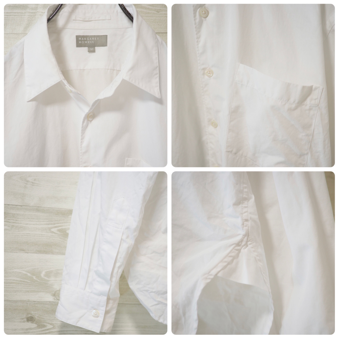 MARGARET HOWELL(マーガレットハウエル)のMARGARET HOWELL 19SS Favorite Shirt-Wh/M メンズのトップス(シャツ)の商品写真