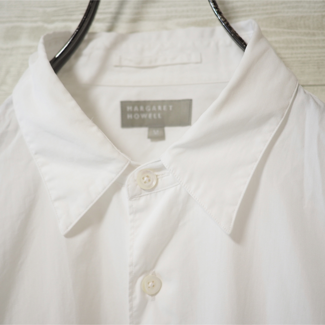 MARGARET HOWELL(マーガレットハウエル)のMARGARET HOWELL 19SS Favorite Shirt-Wh/M メンズのトップス(シャツ)の商品写真