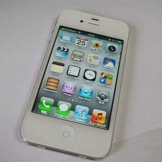 Apple iPhone4 16GB au 白(スマートフォン本体)
