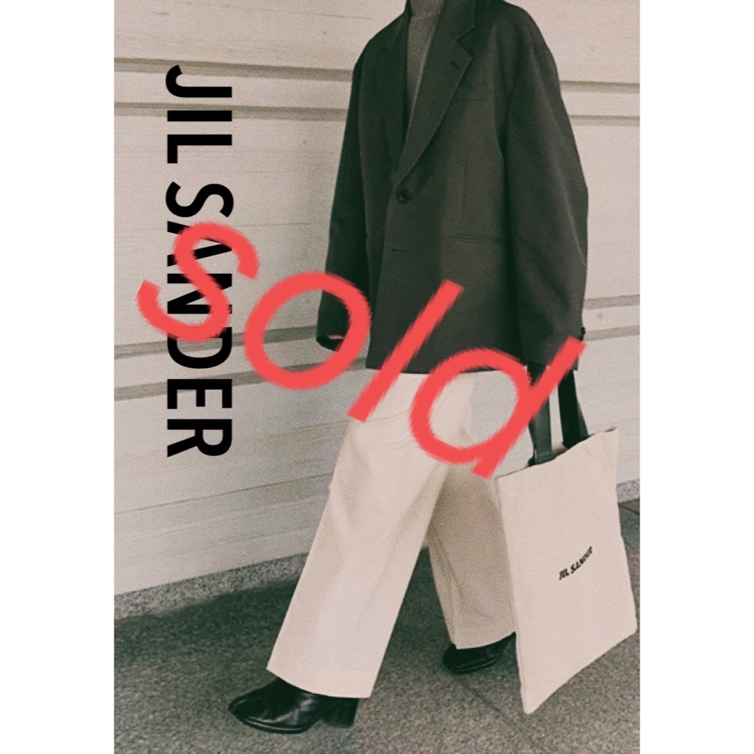 【JIL SANDER 】キャンバス トートバッグ