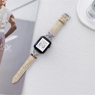 アップルウォッチ(Apple Watch)のApple Watch 42/44/45mm　ベージュ(腕時計)