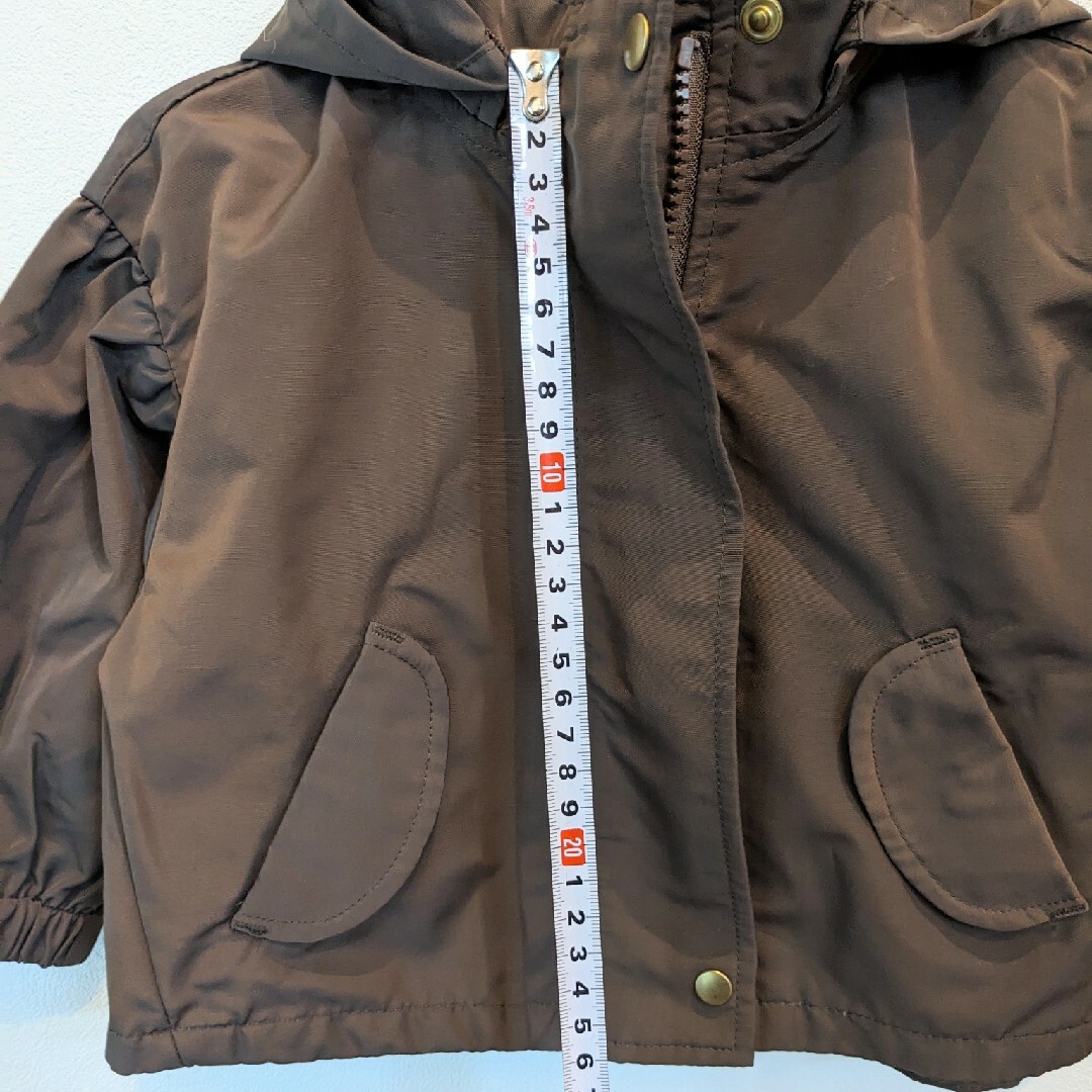 フード付ジャケット キッズ/ベビー/マタニティのベビー服(~85cm)(ジャケット/コート)の商品写真
