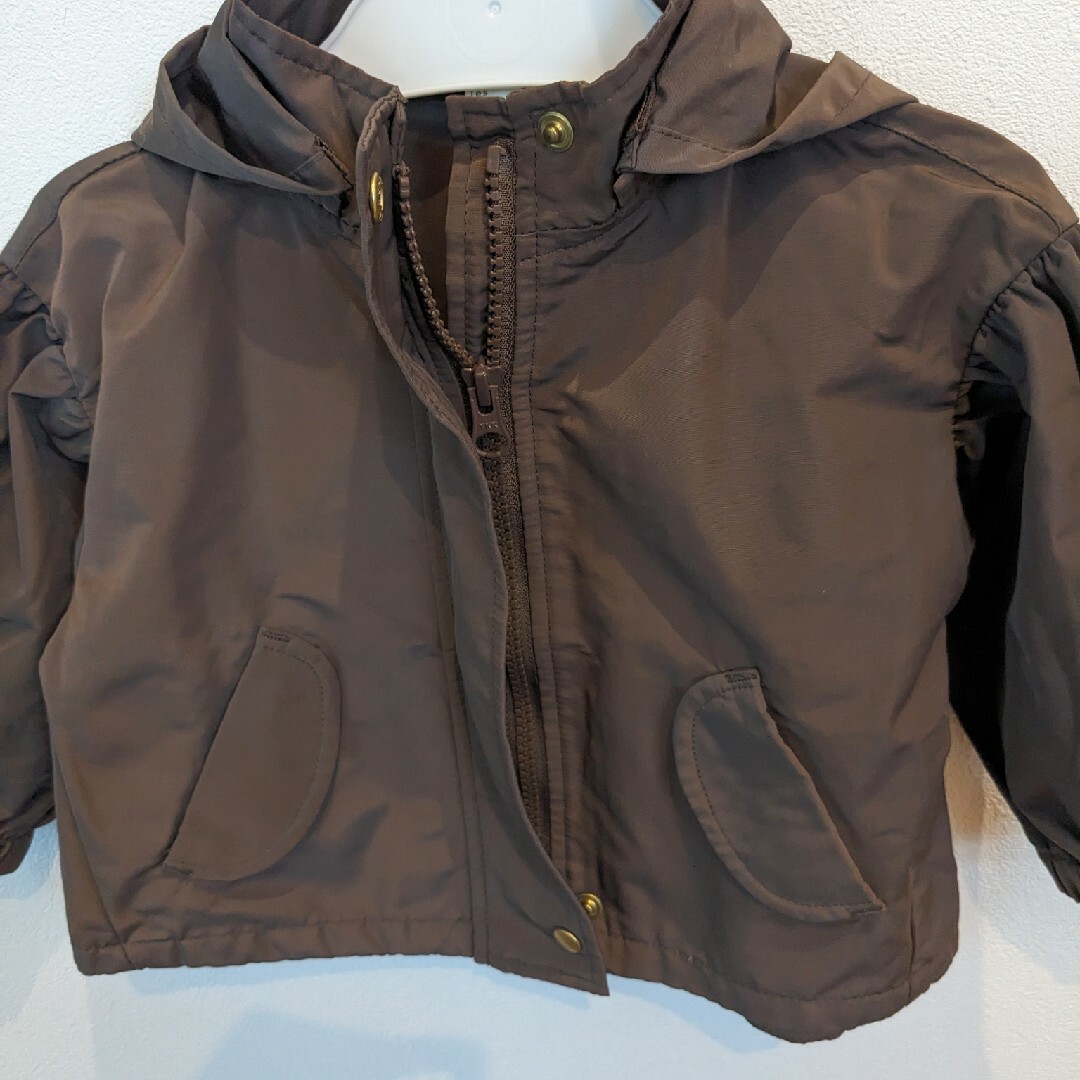 フード付ジャケット キッズ/ベビー/マタニティのベビー服(~85cm)(ジャケット/コート)の商品写真