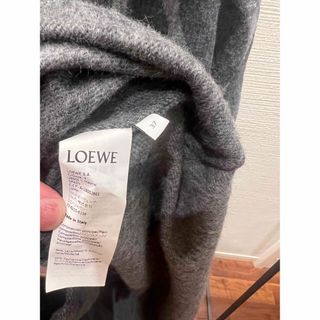 LOEWE ロエベ オーバー シャツ ブランケット アナグラム ウール