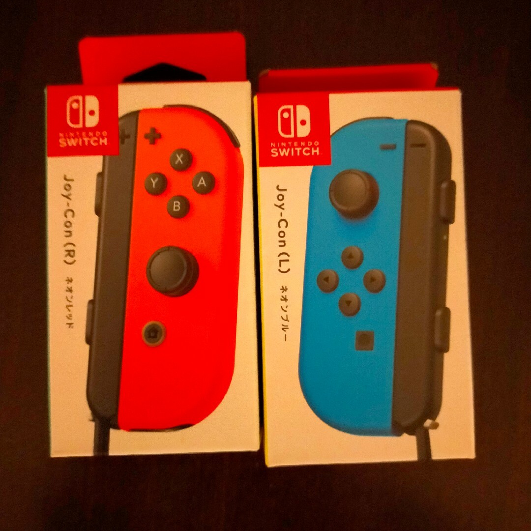 スイッチ ジョイコン Joy-Con ネオン レッド ブルー 新品