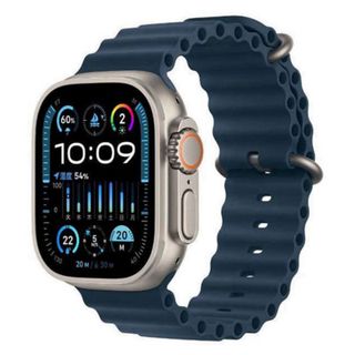 アップルウォッチ(Apple Watch)の新作【美品】Apple Watch Ultra 2 ブルーオーシャンバンド(腕時計(デジタル))