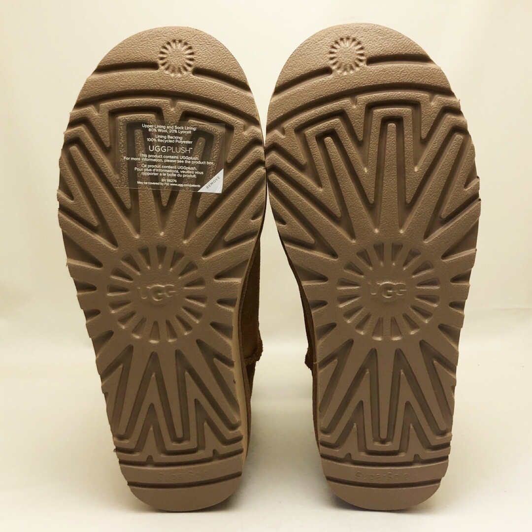 UGG(アグ)の新品 UGG アグ クラシックミニ サイドロゴⅡ チェスナット 24.0cm レディースの靴/シューズ(ブーツ)の商品写真
