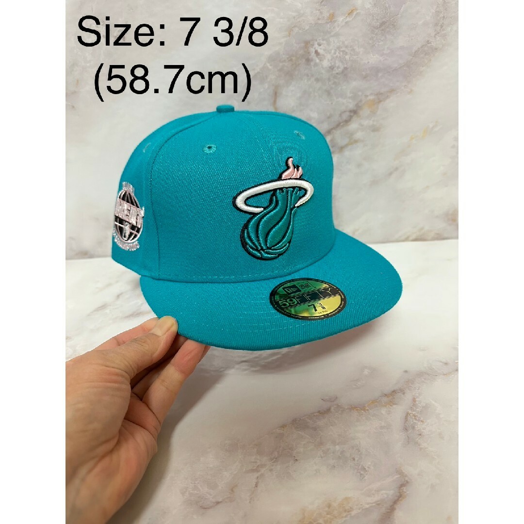 NEW ERA(ニューエラー)のNewera 59fifty マイアミヒート 3×Champions キャップ メンズの帽子(キャップ)の商品写真